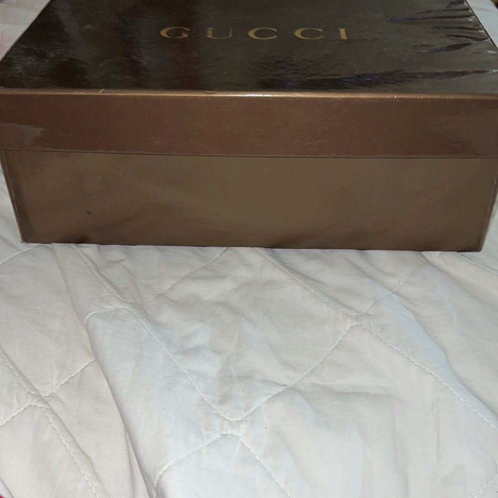 Gucci brown shoe  box only - Picture 5 of 8